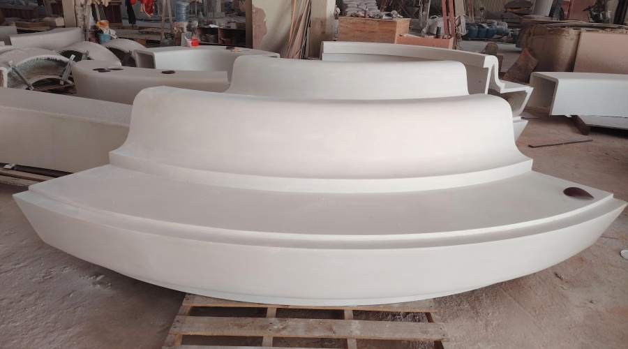  飾紀(jì)上品UHPC廠家：福建紫陽(yáng)隱翠公館UHPC坐凳工程