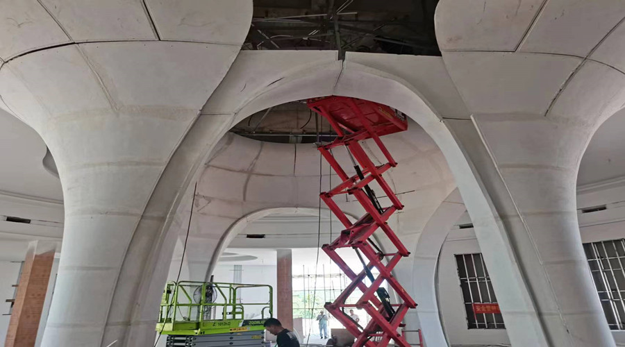 GRG材料接縫處理 GRG材料接縫處理