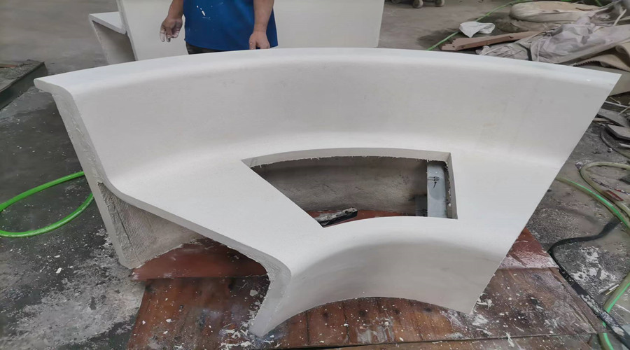 出口俄羅斯GRC坐凳項目