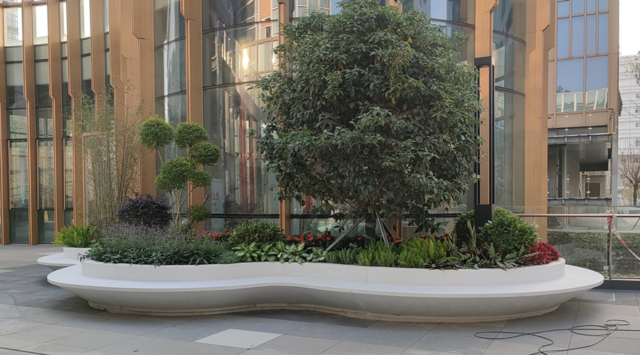 UHPC樹(shù)池坐凳 UHPC樹(shù)池坐凳