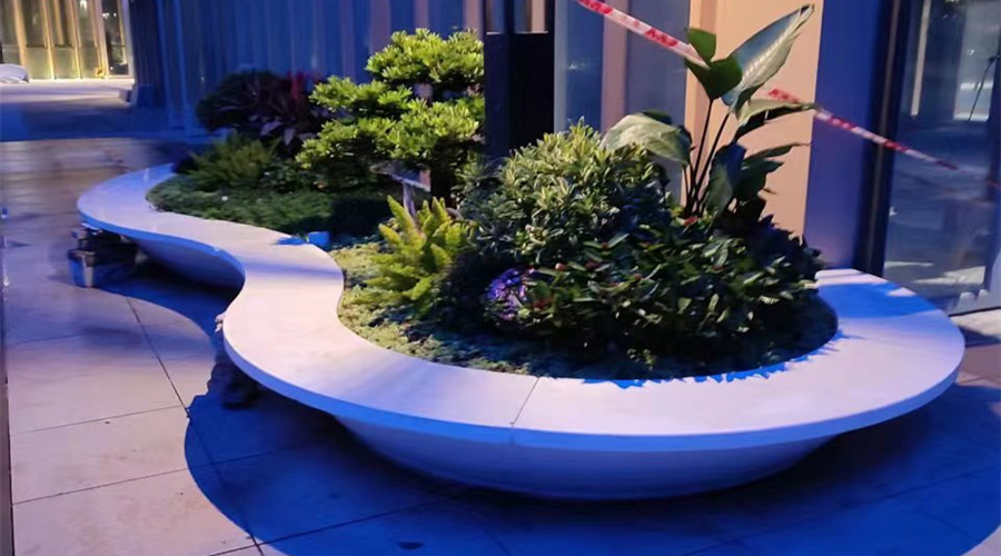 UHPC樹(shù)池坐凳 UHPC樹(shù)池坐凳