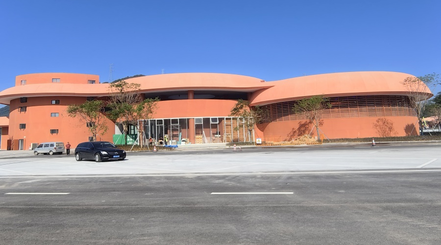 深圳陶河服務區(qū)GRC幕墻板