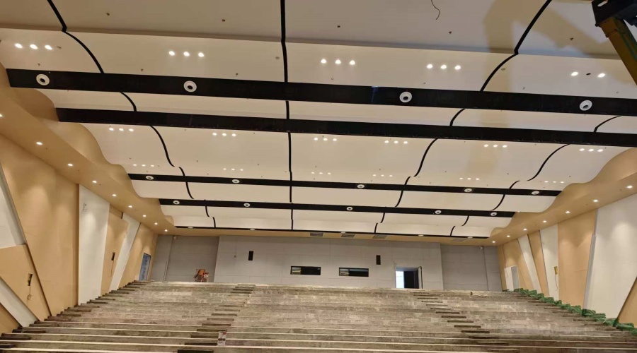 重慶養和教育報告廳GRG吊頂工程案例 重慶養和教育報告廳GRG吊頂工程案例