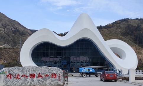 GRC構(gòu)件門頭造型 GRC構(gòu)件門頭造型