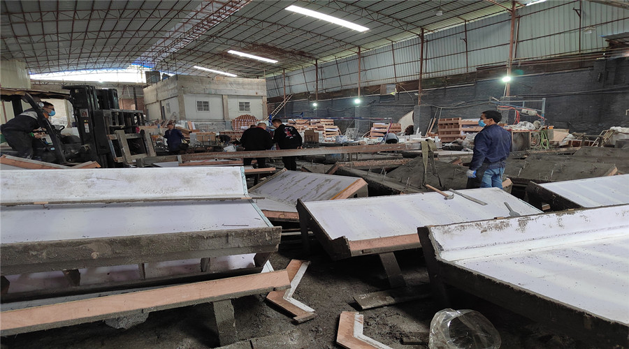 GRC構(gòu)件生產(chǎn)工藝