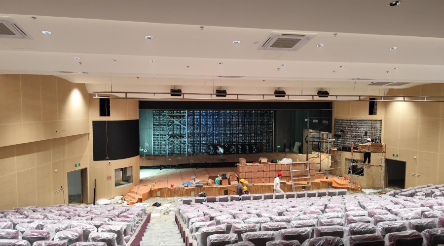 廣州黃埔會元中學GRG報告廳工程案例