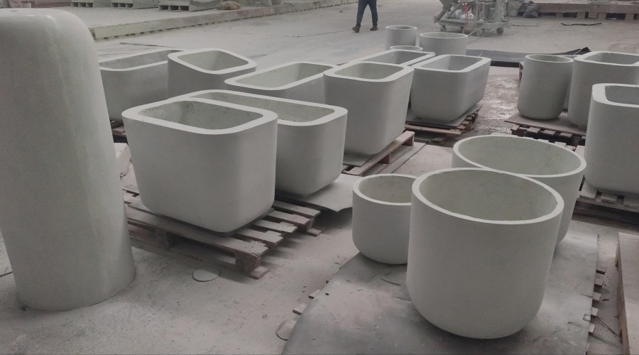 北京GRC花缽花箱的工程案例 北京GRC花缽花箱的工程案例