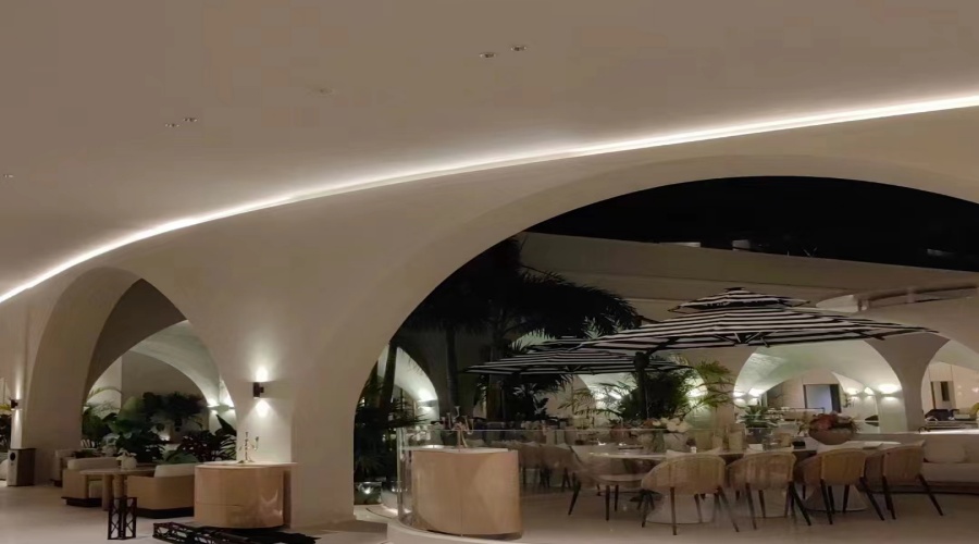 GRG石膏板墻面造型