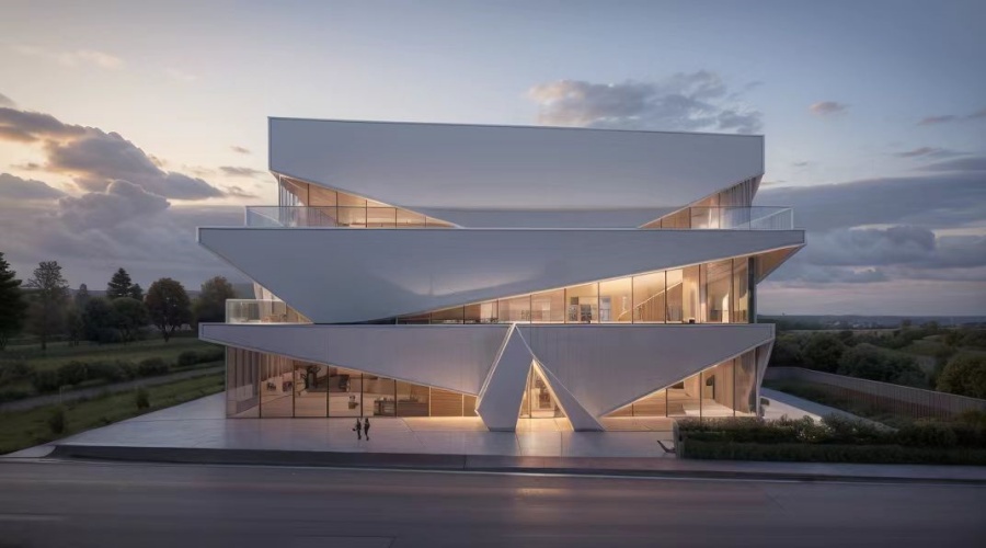 浙江義烏大李祖UHPC幕墻板工程案例