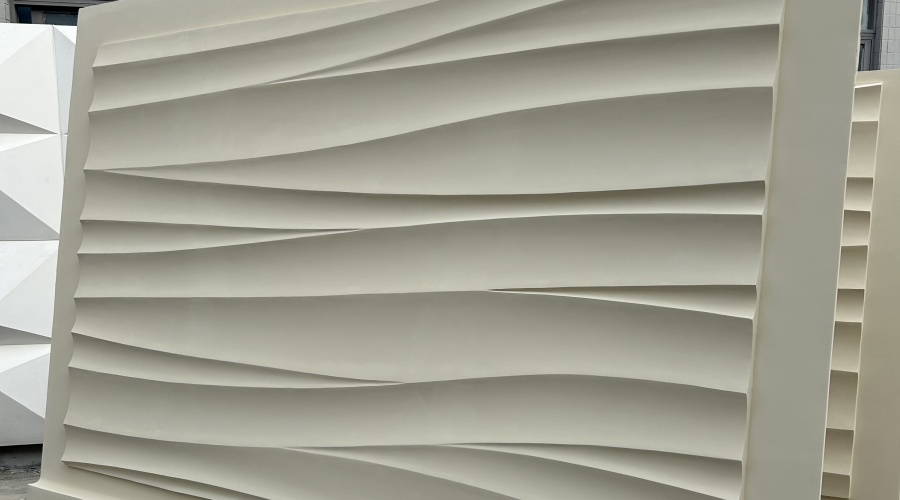GRC波浪幕墻板