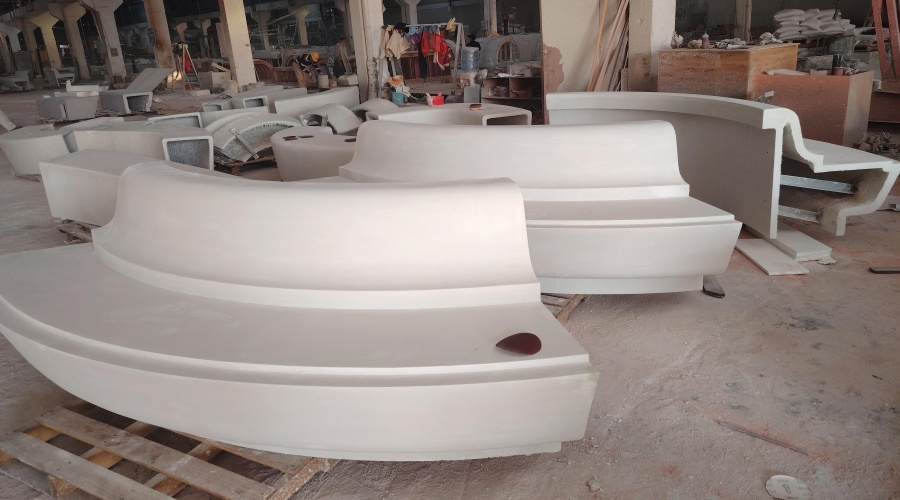 福建紫陽(yáng)隱翠公館UHPC坐凳