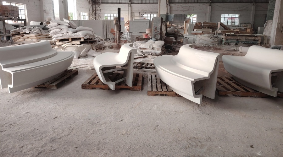 福建紫陽(yáng)隱翠公館UHPC坐凳